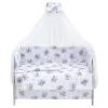 Дитяча постіль Babyroom Gold RG-08 білий (ведмедики на літаку)