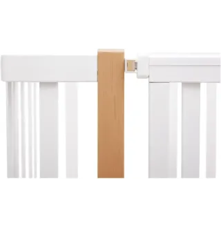 Ліжко Babyroom Місяць LU-3 маятник, шухляда білий / натуральний