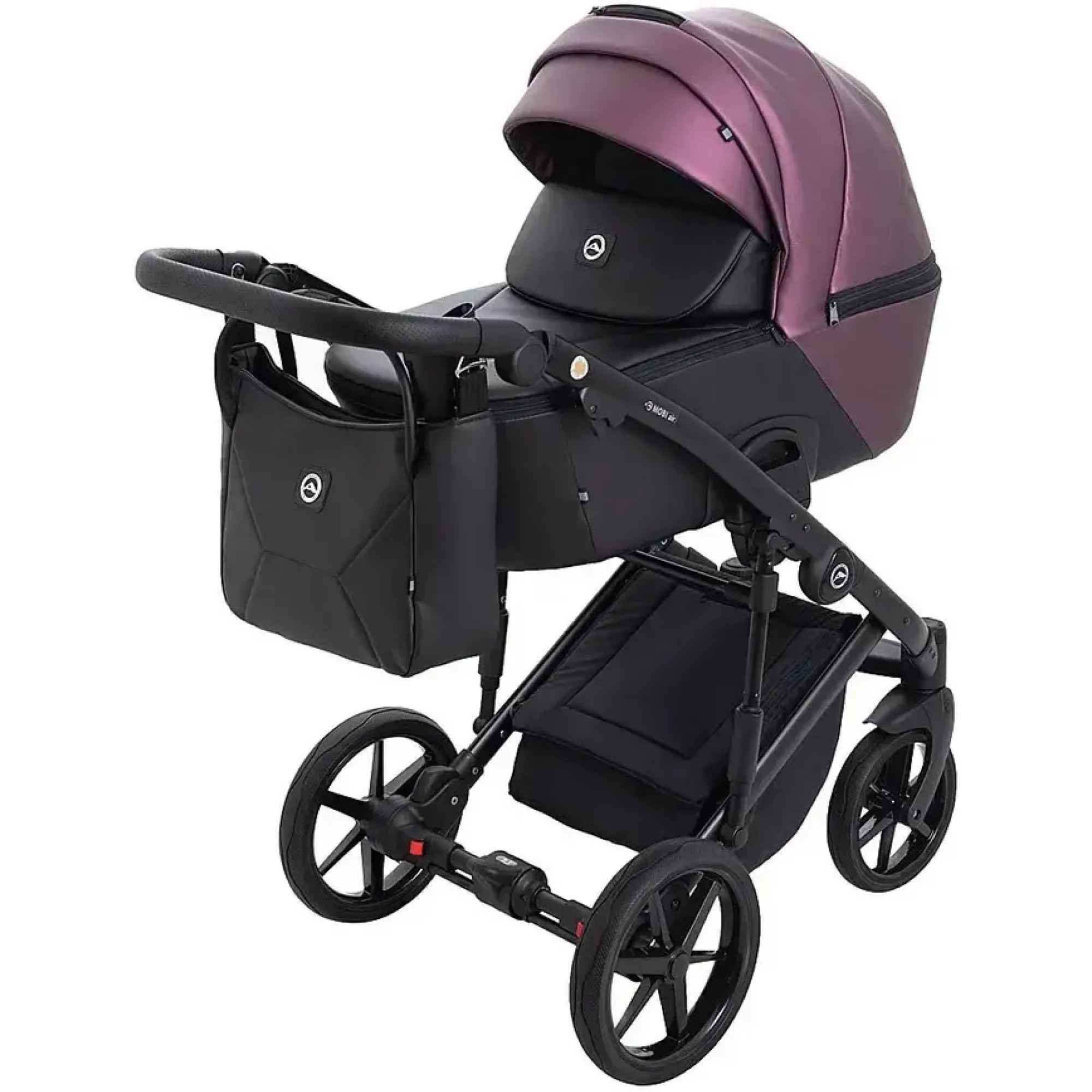 Коляска 2в1 Adamex Mobi Air Thermo ECO SD-34 (екошкіра)