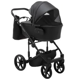 Коляска 2в1 Adamex Porto Light Eco SA-2 Чорний