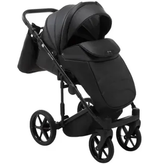 Коляска 2в1 Adamex Porto Light Eco SA-2 Чорний