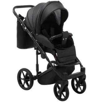 Коляска 2в1 Adamex Porto Light Eco SA-2 Чорний