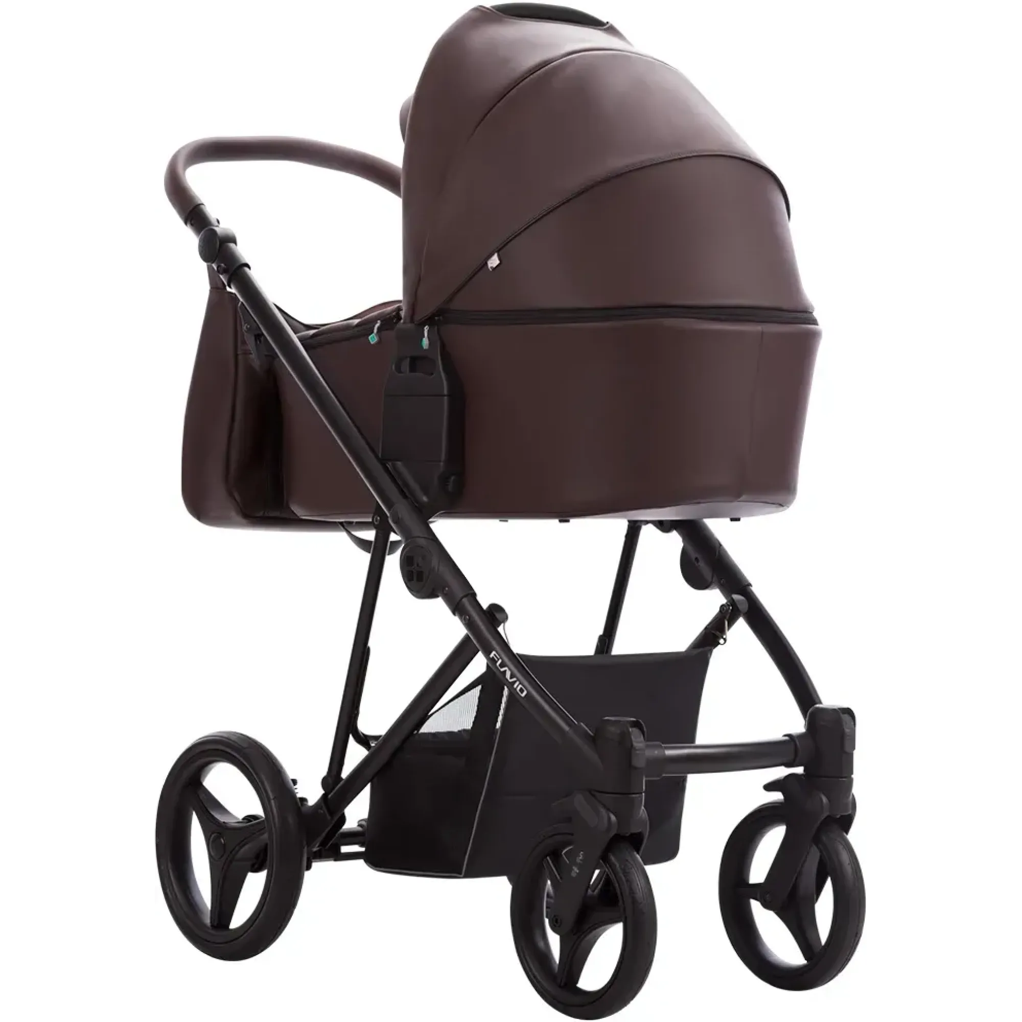 Коляска 2в1 Bebetto Flavio Pro 11 Шоколад (екошкіра)