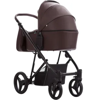 Коляска 2в1 Bebetto Flavio Pro 11 Шоколад (екошкіра)