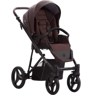 Коляска 2в1 Bebetto Flavio Pro 11 Шоколад (екошкіра)