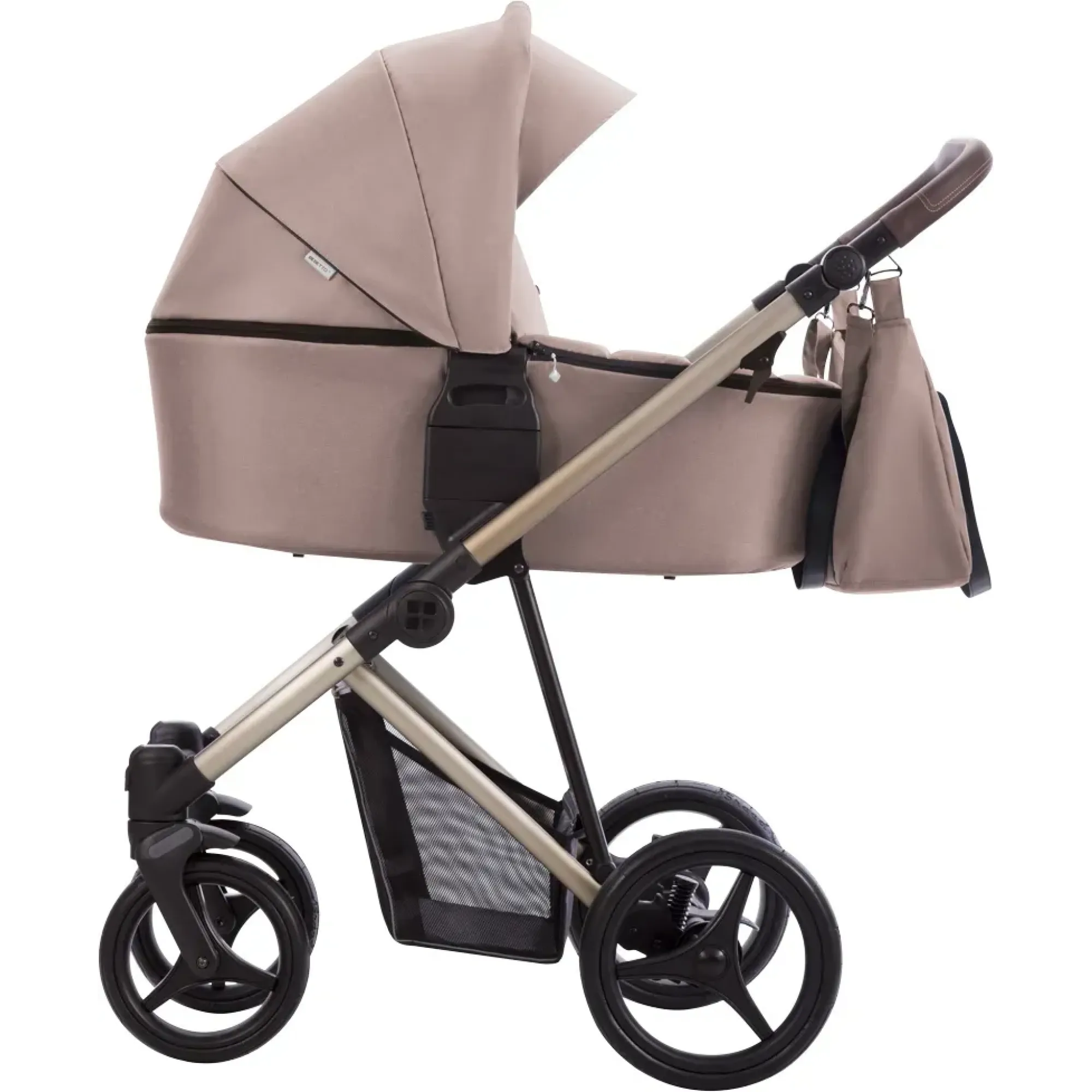 Коляска 2в1 Bebetto Flavio Premium Sand 02