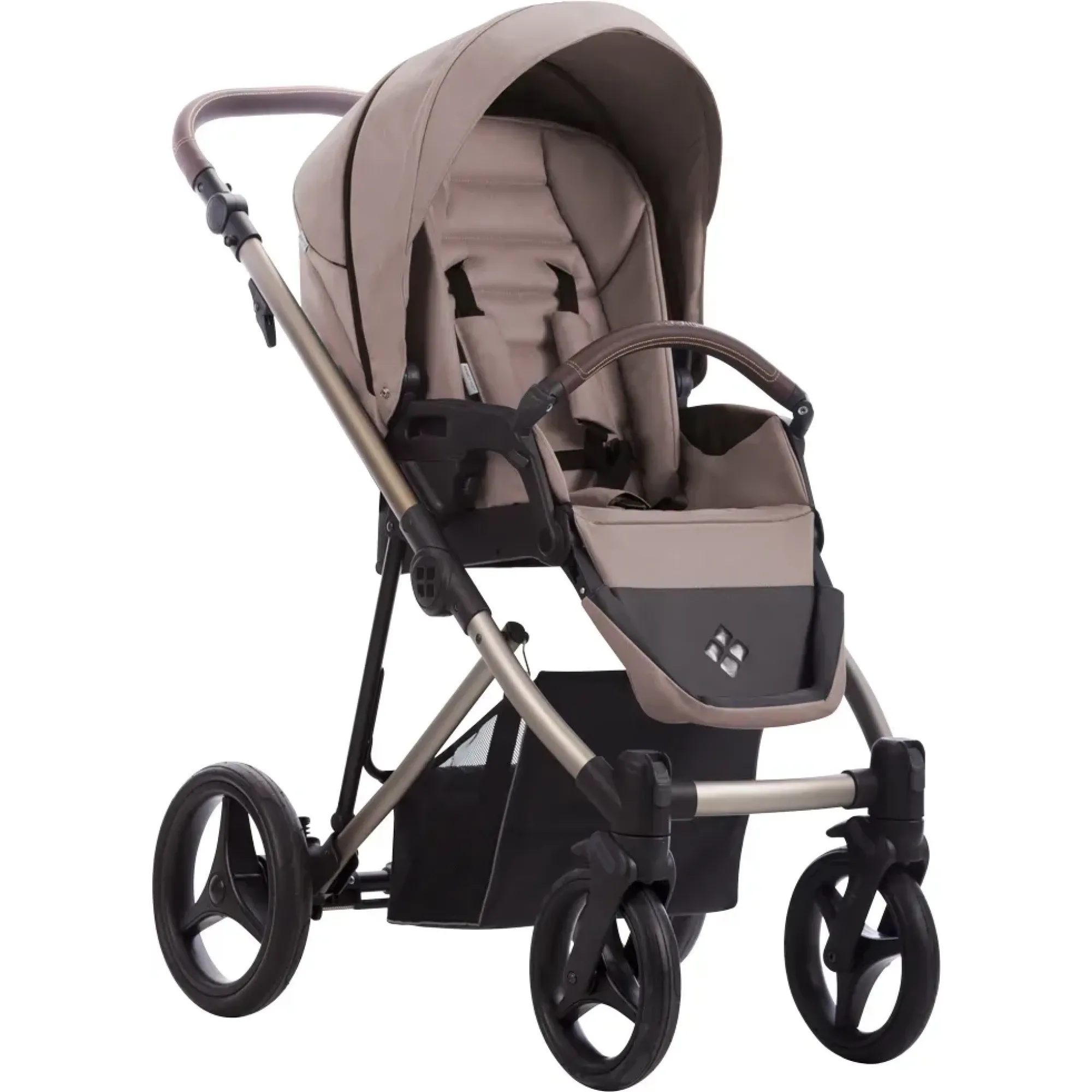 Коляска 2в1 Bebetto Flavio Premium Sand 02