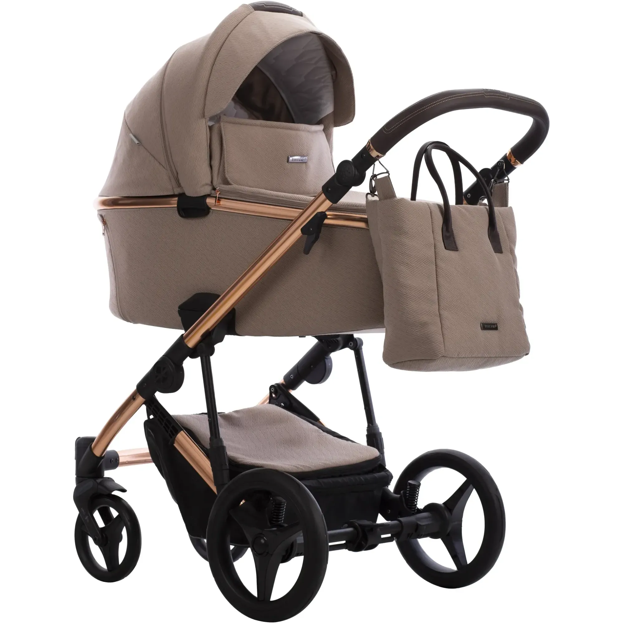 Коляска 2в1 Bebetto Loren Premium Class Stella 04