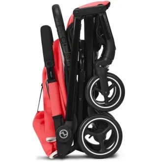 Прогулянкова коляска Cybex Beezy Hibiscus Red (з бампером)