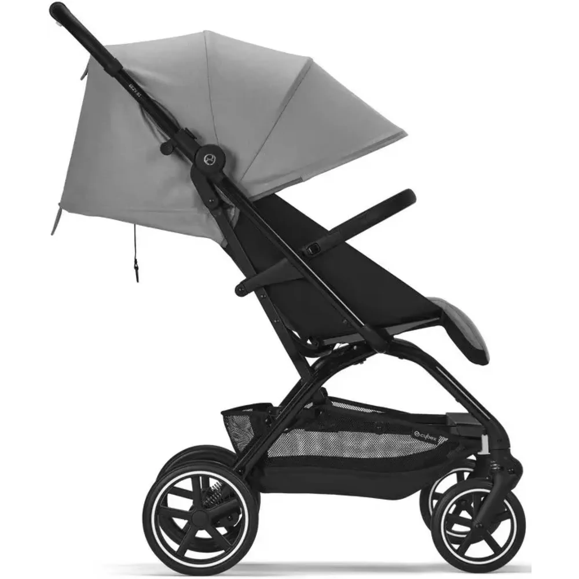 Прогулянкова коляска Cybex Eezy S+2 Lava Grey (з бампером)