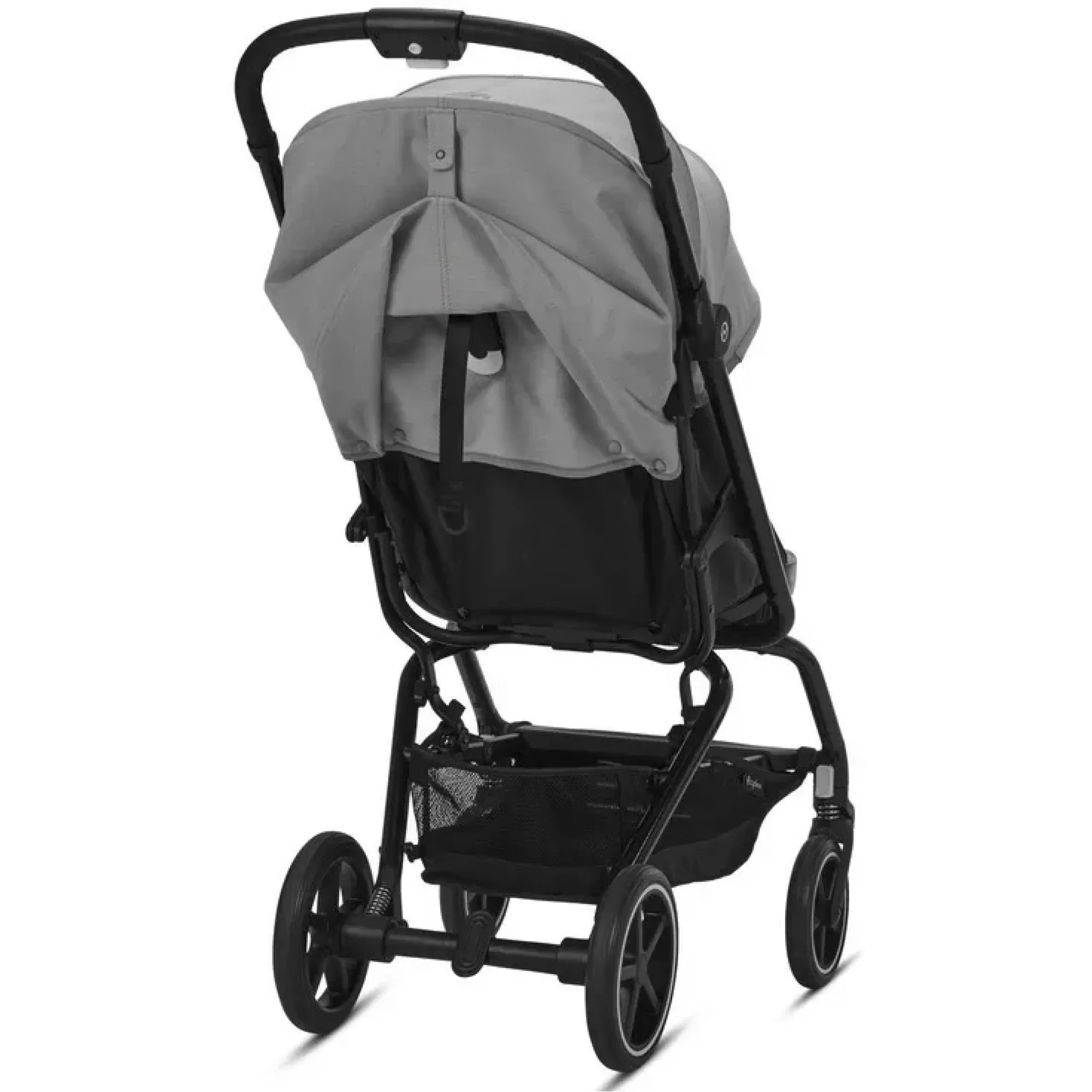 Прогулянкова коляска Cybex Eezy S+2 Lava Grey (з бампером)