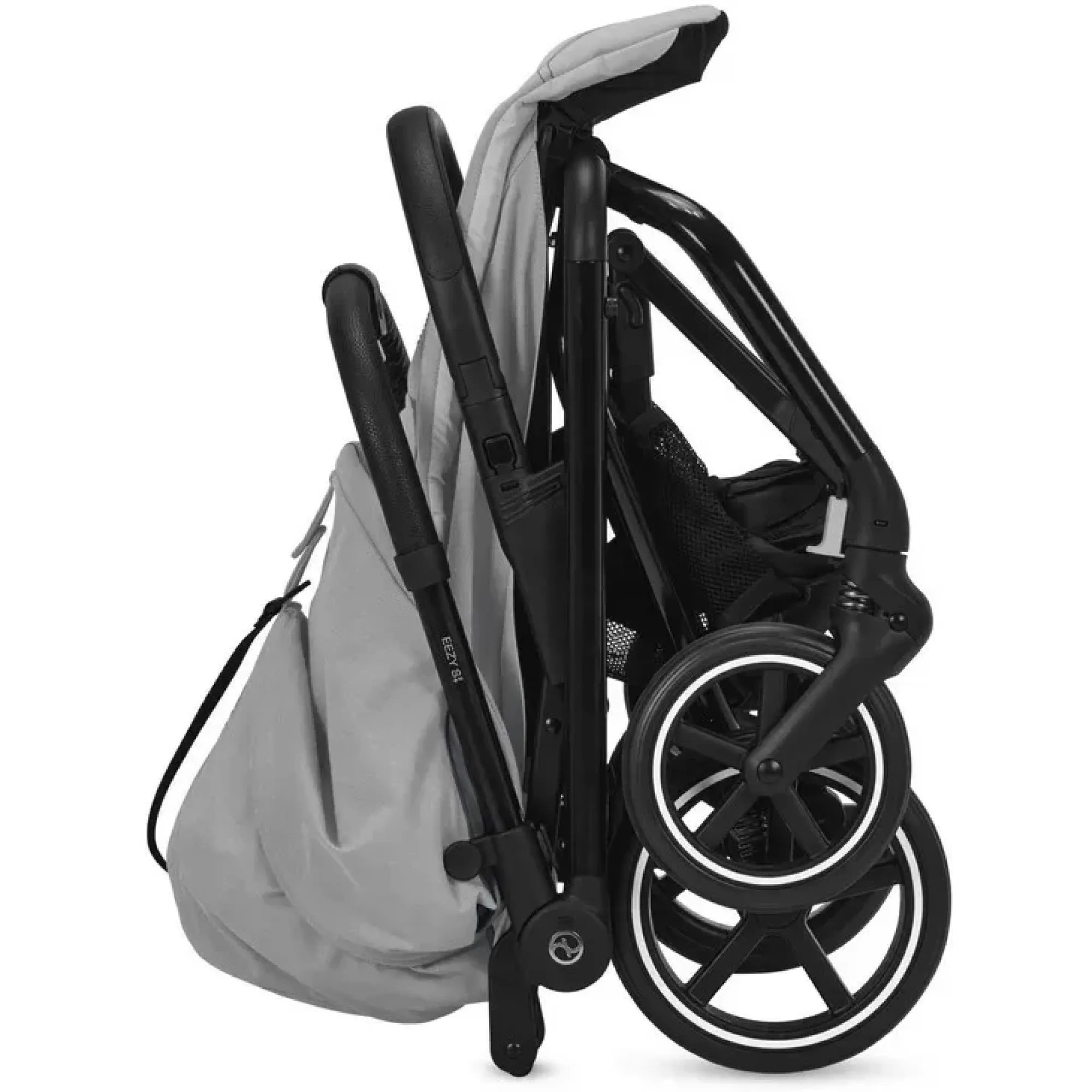 Прогулянкова коляска Cybex Eezy S+2 Lava Grey (з бампером)