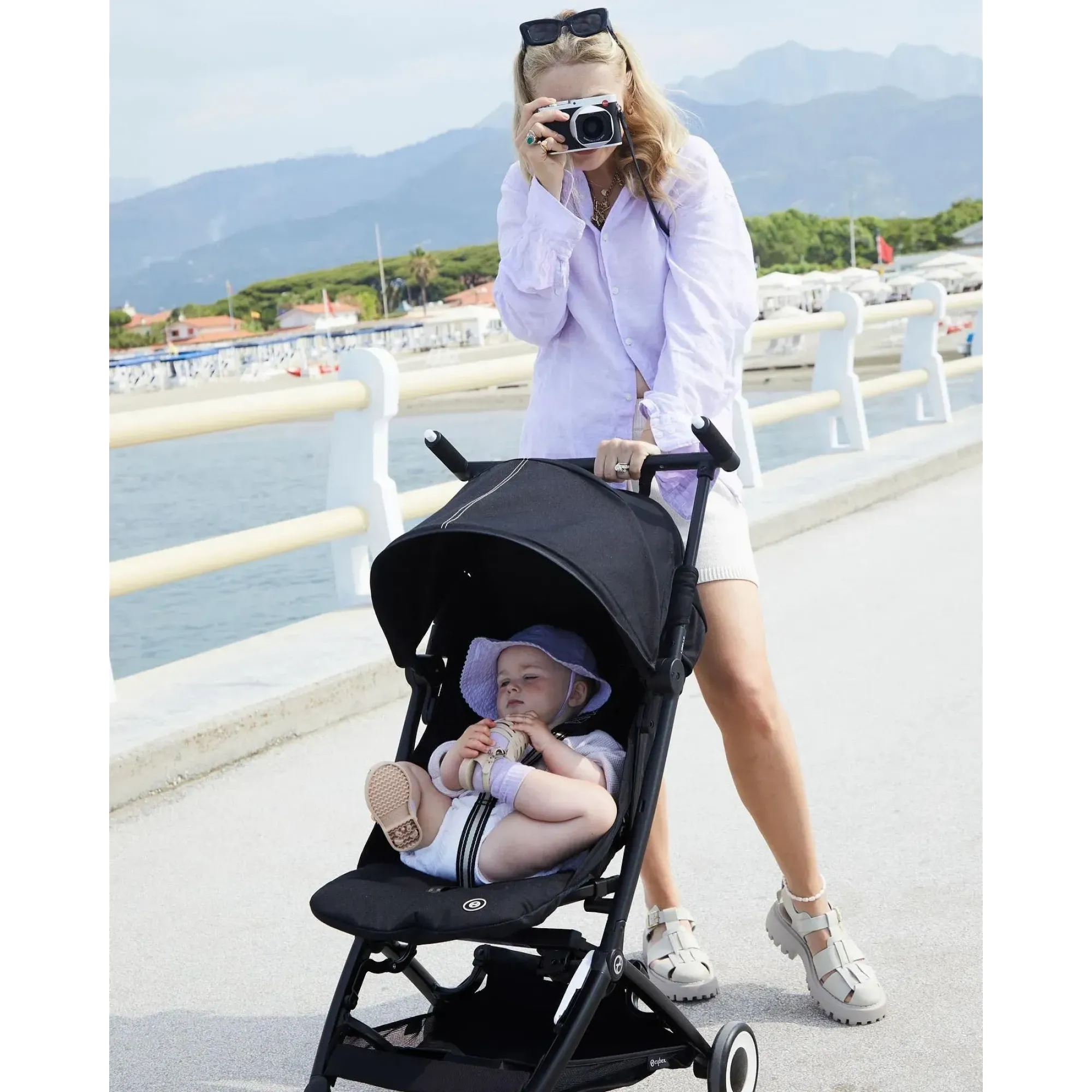 Прогулянкова коляска Cybex Libelle Lava Grey