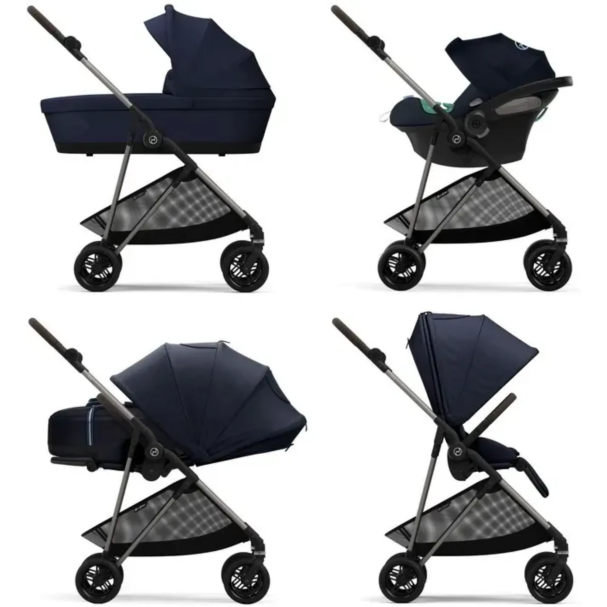 Прогулянкова коляска Cybex Melio Ocean Blue