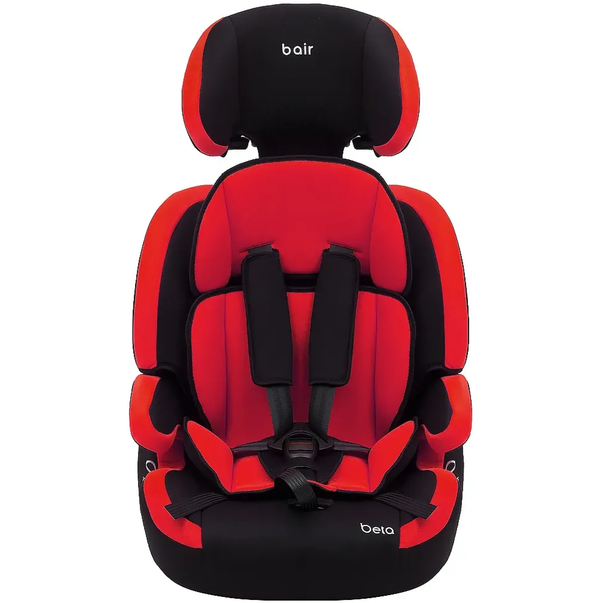 Автокресло Bair Beta DB2426 Черный / Красный
