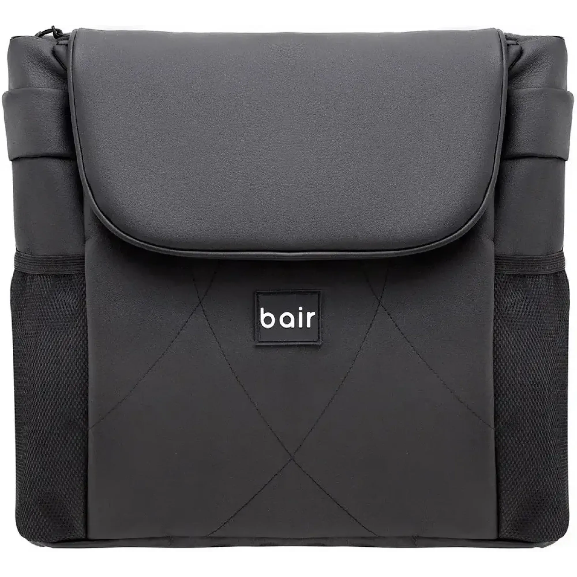 Коляска 2в1 Bair Ultra ECO U-36 Чорний (екошкіра)