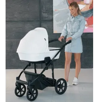 Коляска 2в1 Bair Ultra ECO U-36 Чорний (екошкіра)