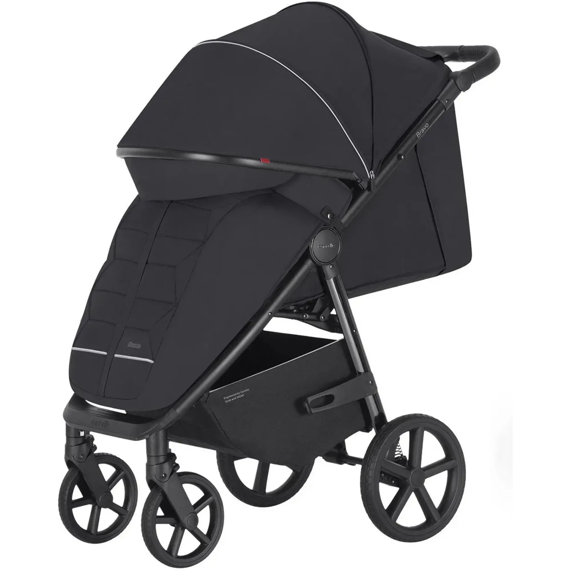 Прогулянкова коляска Carrello Bravo Plus 2024 CRL-5515 Jet Black