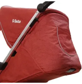 Коляска 2в1 Carrello Vista CRL-6501/1 Steel Grey
