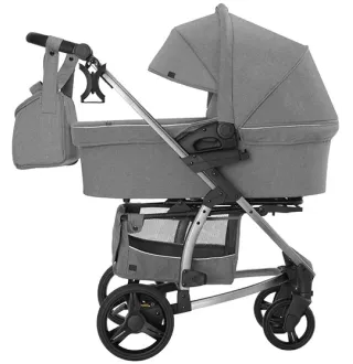 Коляска 2в1 Carrello Vista CRL-6501/1 Steel Grey
