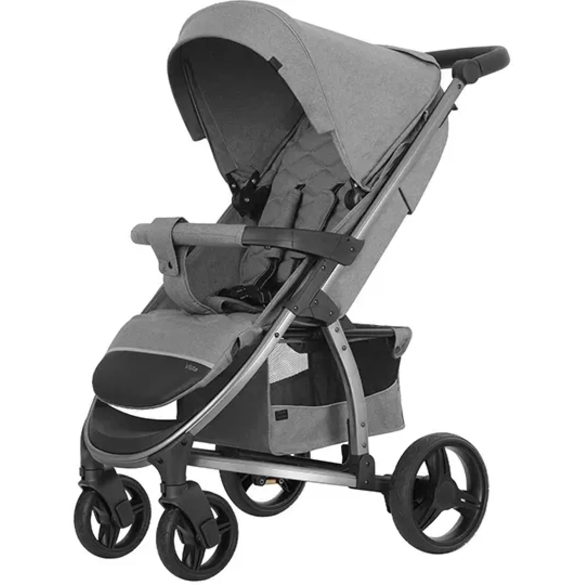 Коляска 2в1 Carrello Vista CRL-6501/1 Steel Grey
