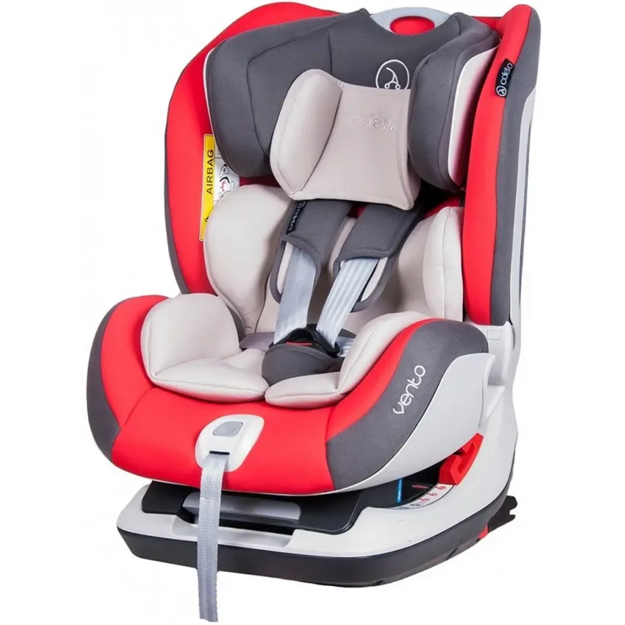 Автокрісло Coletto Vento Isofix Red (червое)