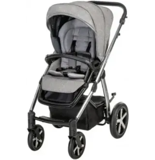 Коляска 2в1 Espiro Husky XL 2022 207 Silver Gray