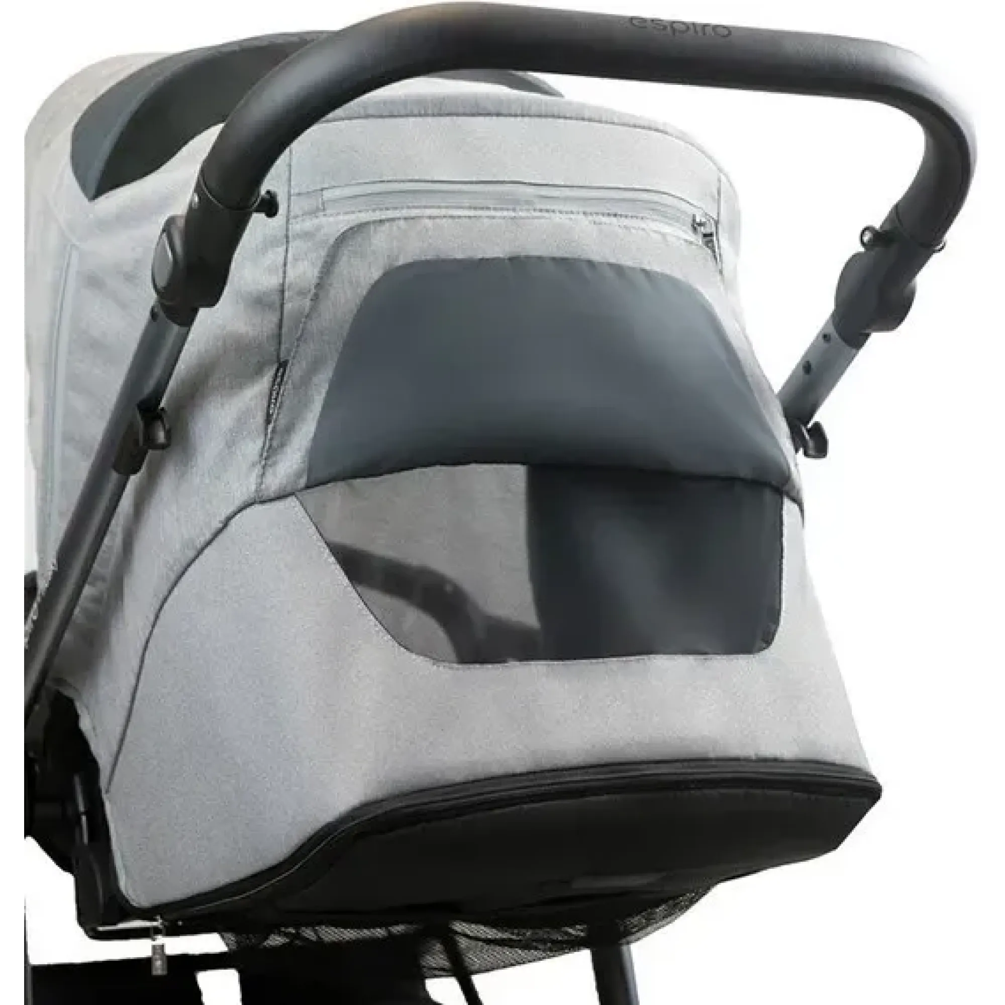 Коляска 2в1 Espiro Husky XL 2022 207 Silver Gray