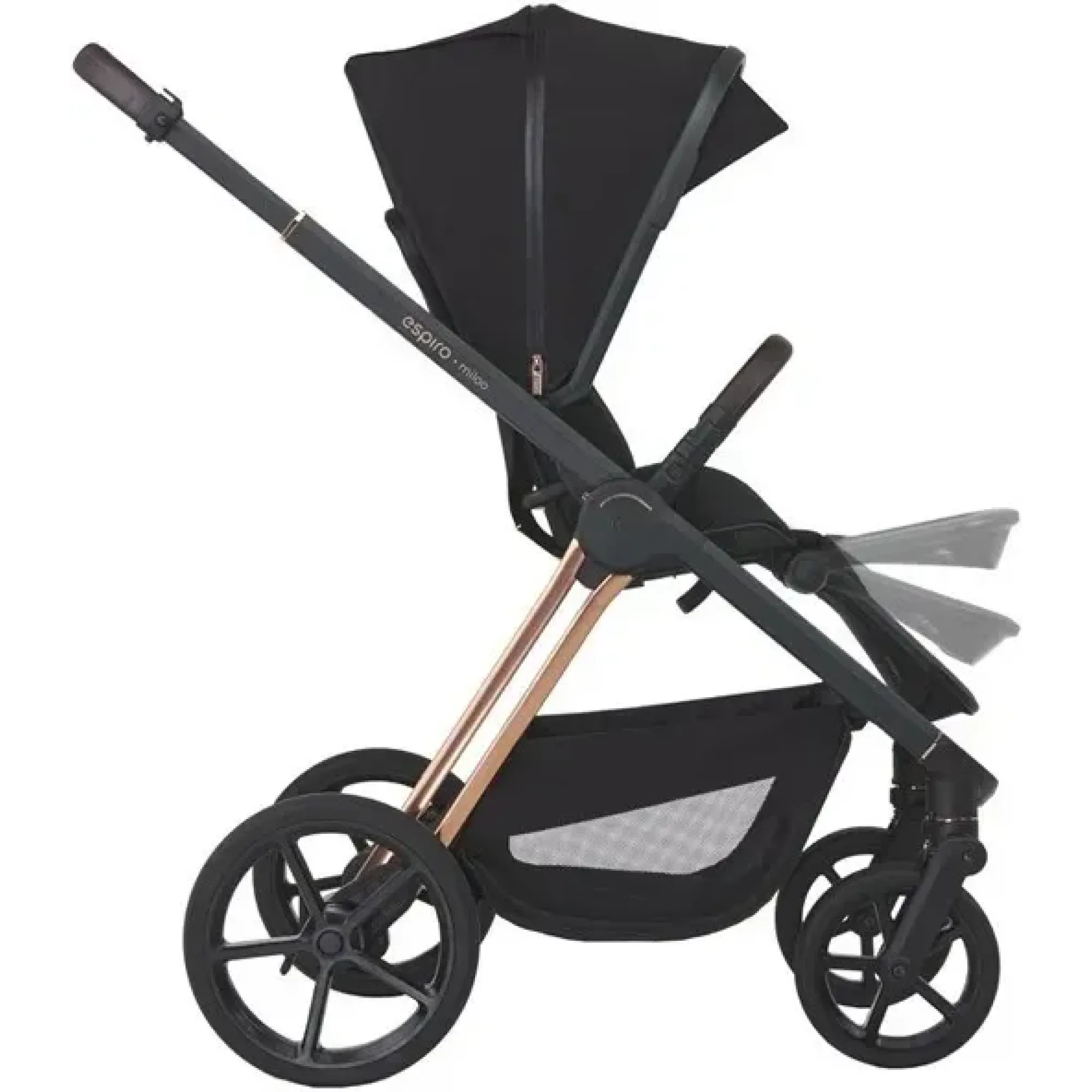 Прогулянкова коляска Espiro Miloo Way 117 Cashmere Gray