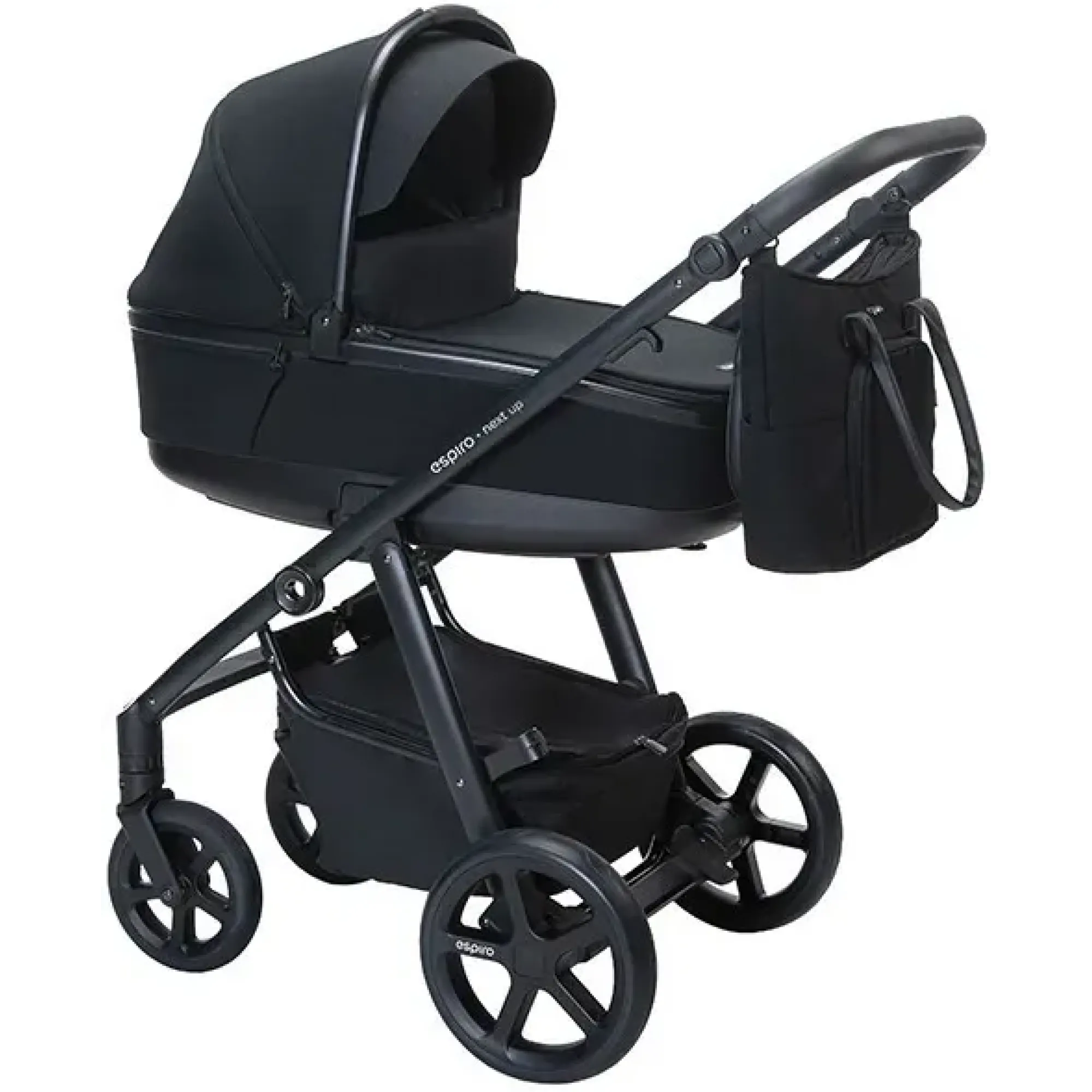 Коляска 2в1 Espiro Next Up Black 310 Metal Black