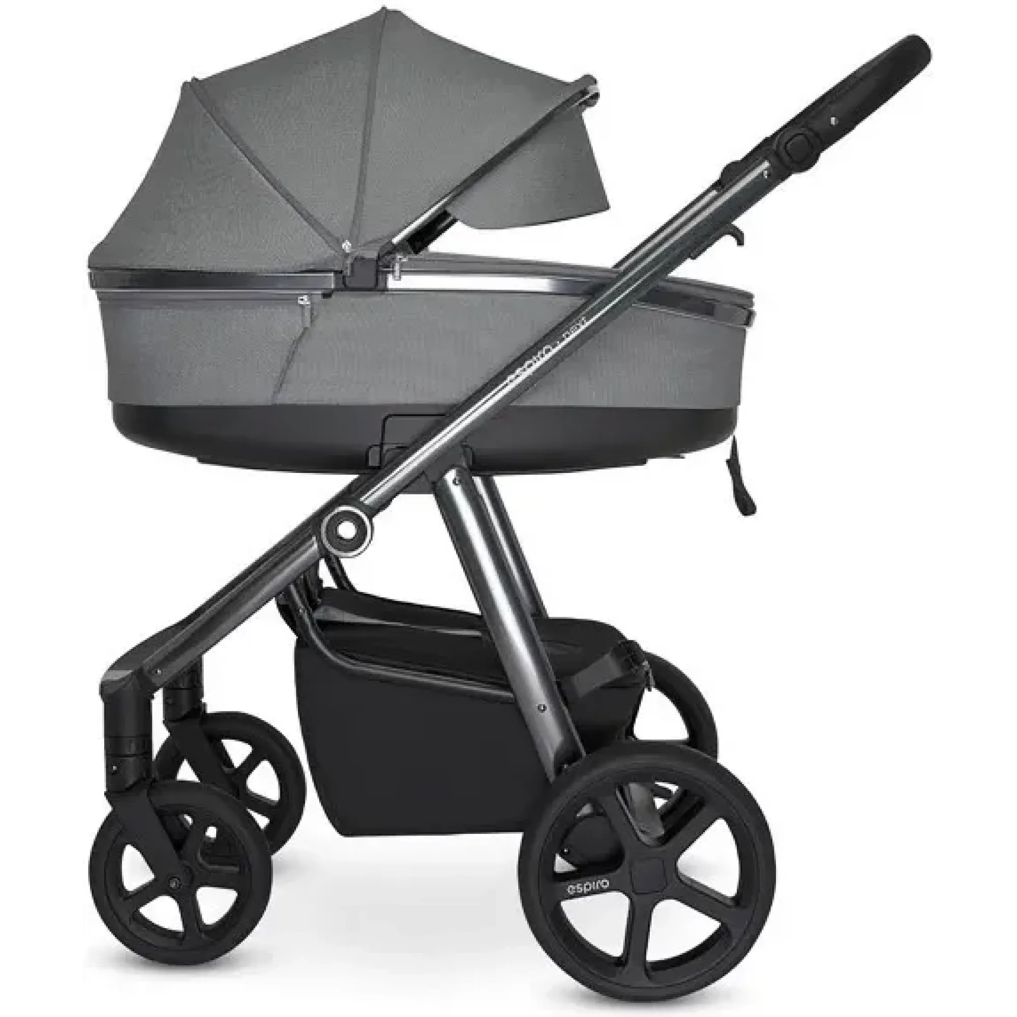 Коляска 2в1 Espiro Next Up Black 310 Metal Black