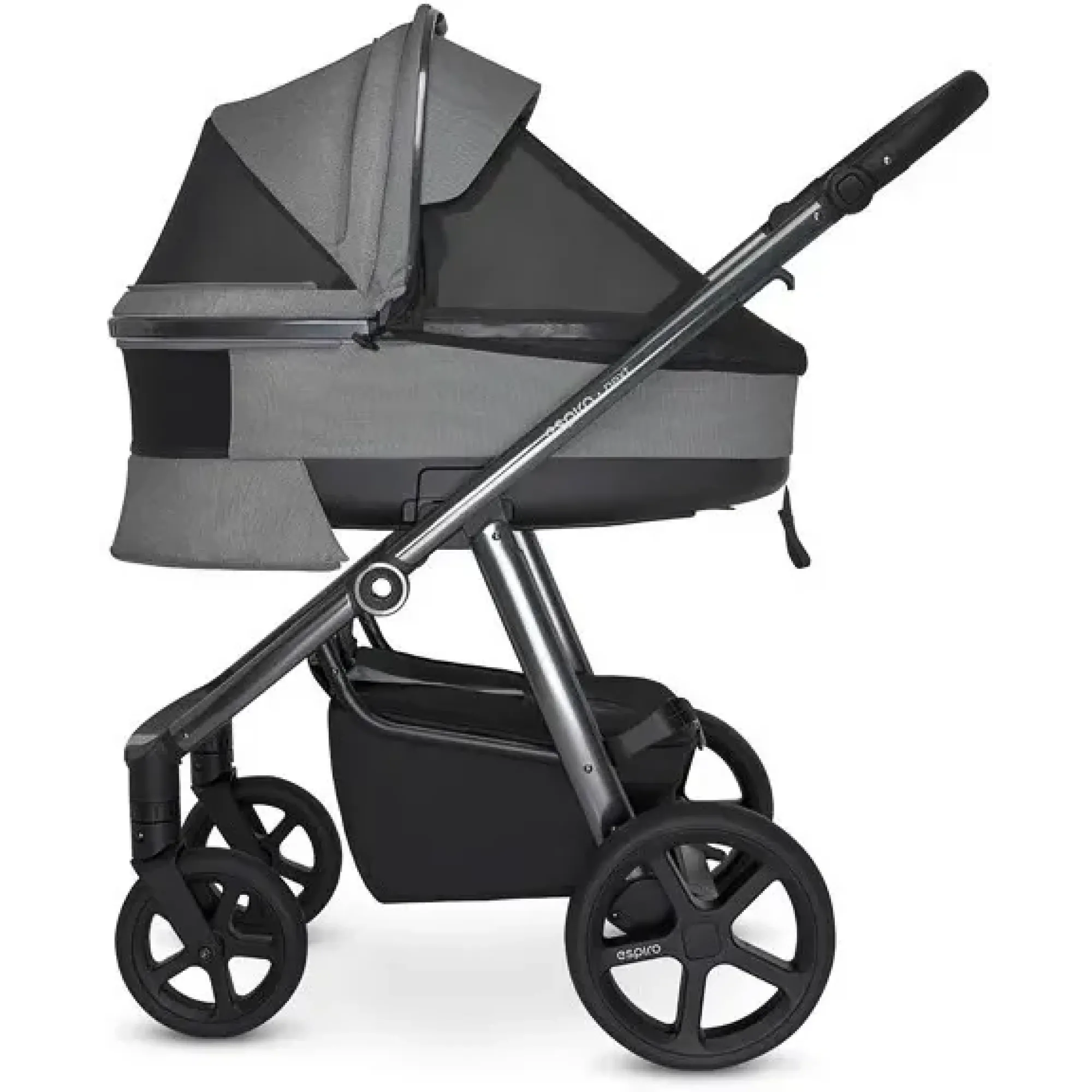 Коляска 2в1 Espiro Next Up Black 310 Metal Black