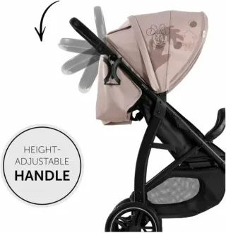 Коляска прогулянкова Hauck Rapid 4D Minnie Mouse Rose