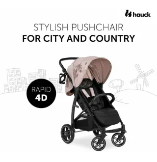 Коляска прогулянкова Hauck Rapid 4D Minnie Mouse Rose