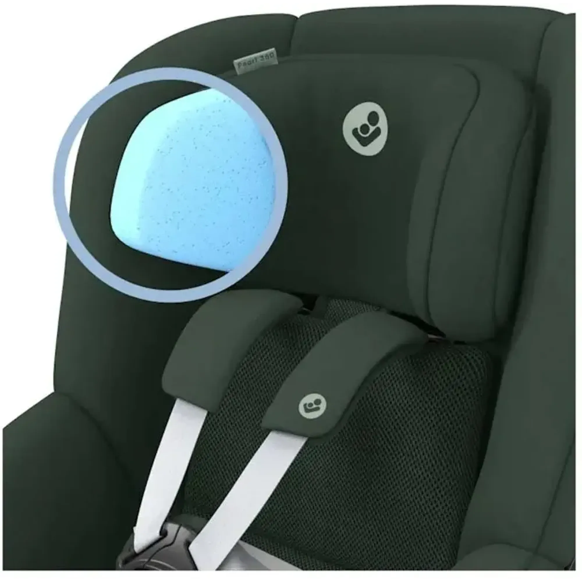 Автокрісло Maxi-Cosi Pearl 360 2 Authentic Green без вкладишу
