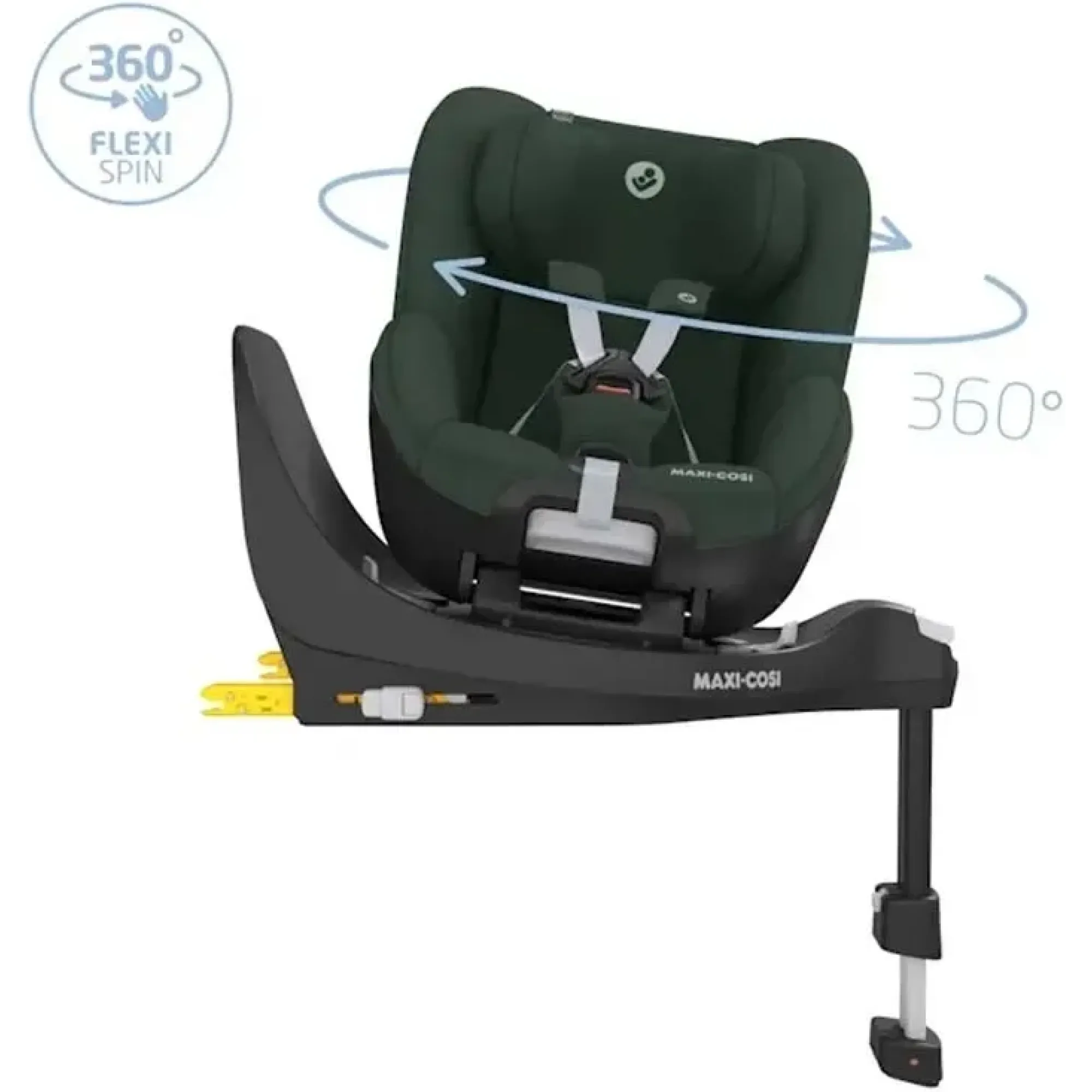 Автокрісло Maxi-Cosi Pearl 360 2 Authentic Green без вкладишу