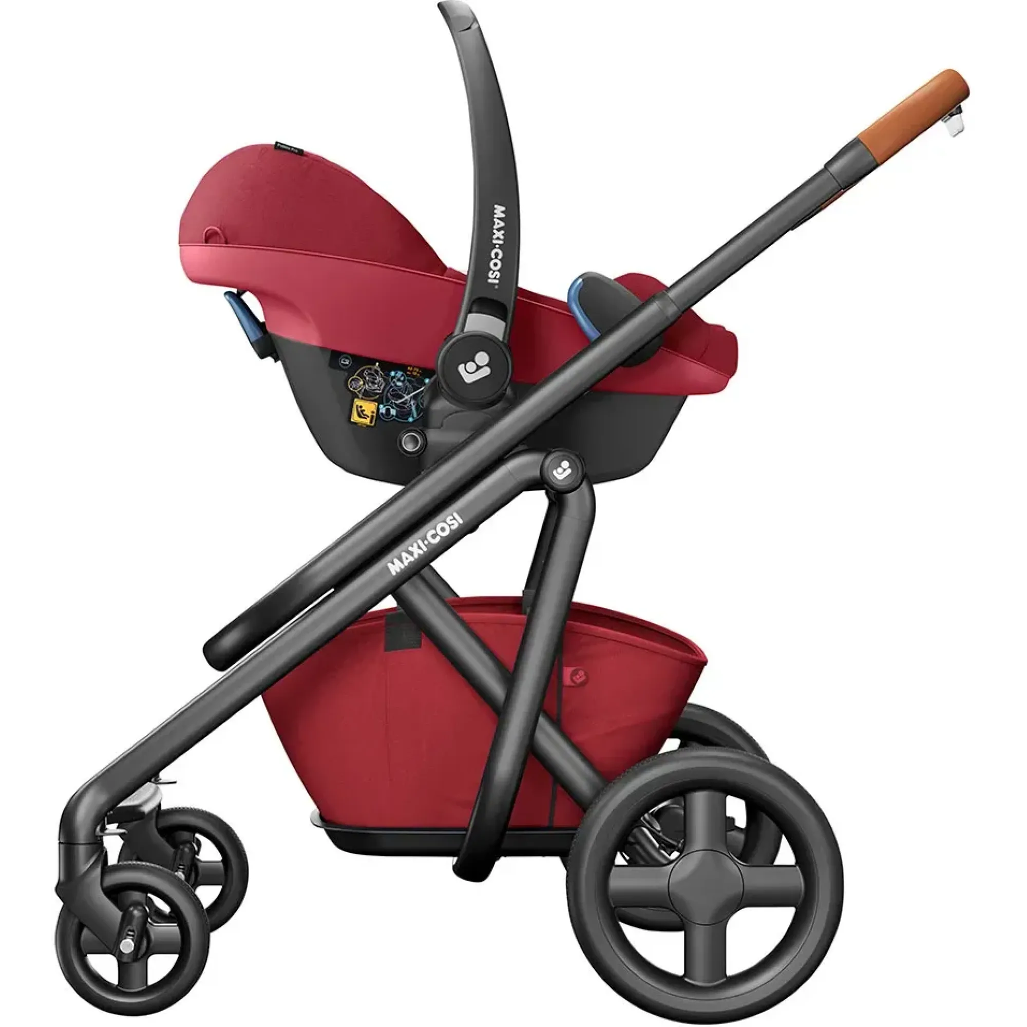 Автокресло Maxi-Cosi Pebble Pro i-Size Essential Red