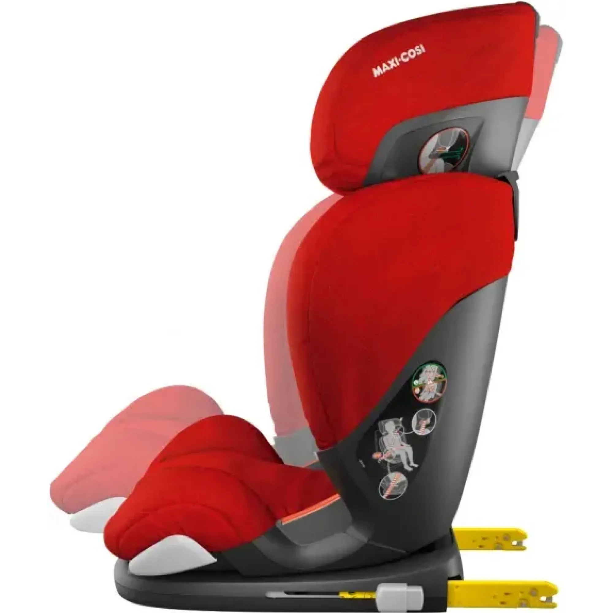 Автокресло Maxi-Cosi RodiFix AirProtect Nomad red