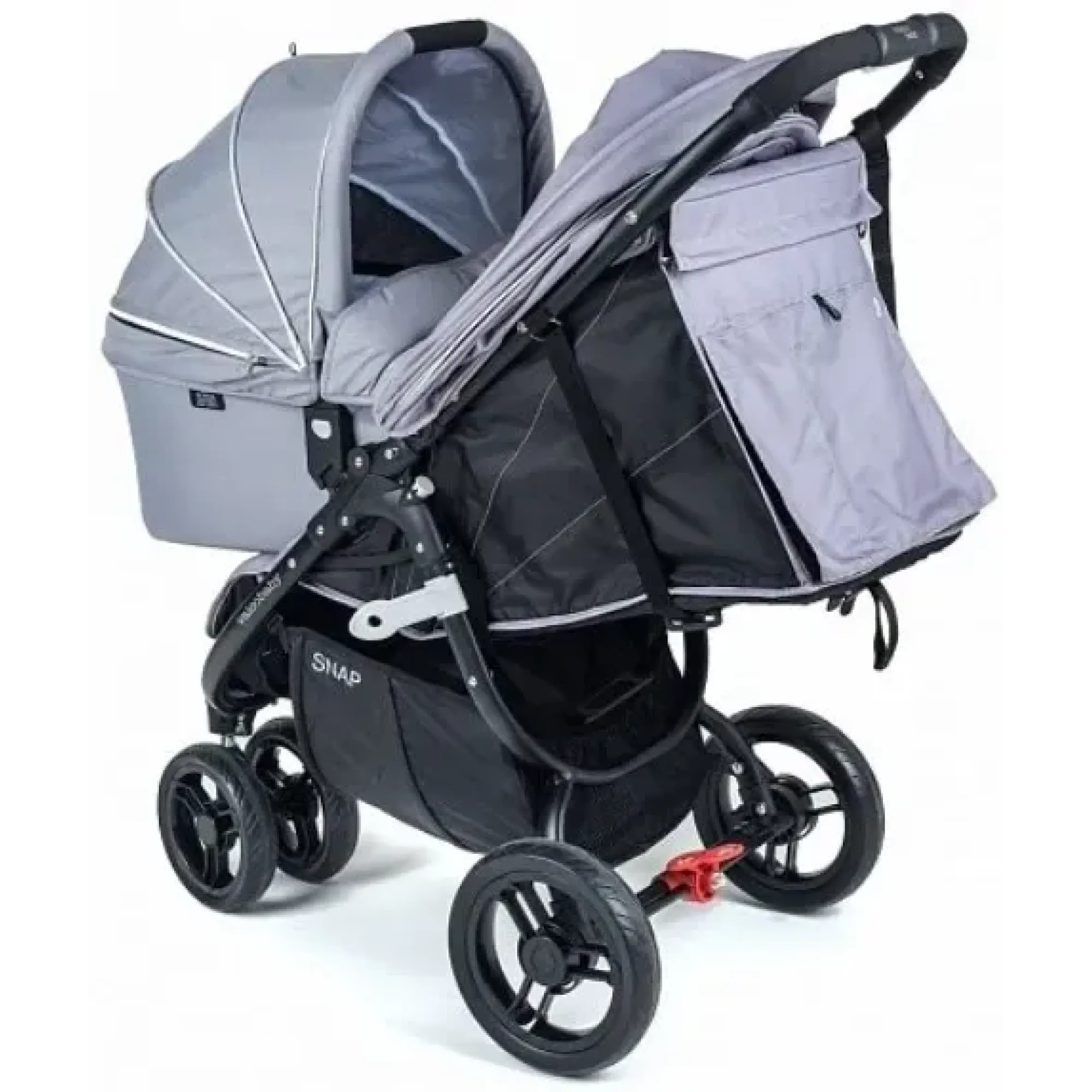 Колиска Valco Baby External Bassinet для Snap & Snap4 / Cool Grey