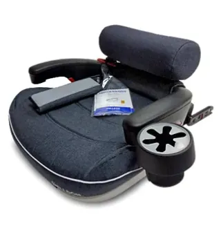 Автокресло Бустер Welldon Travel Pad IsoFix Графитовый