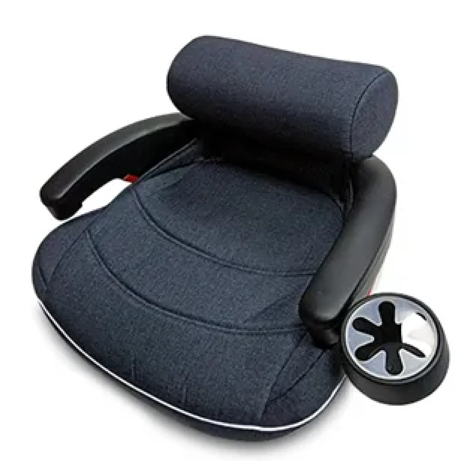 Автокресло Бустер Welldon Travel Pad IsoFix Графитовый
