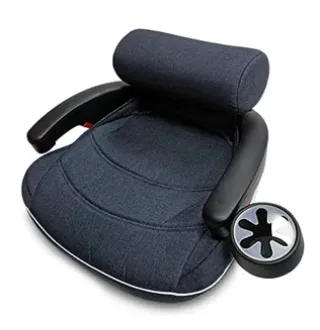 Автокресло Бустер Welldon Travel Pad IsoFix Графитовый