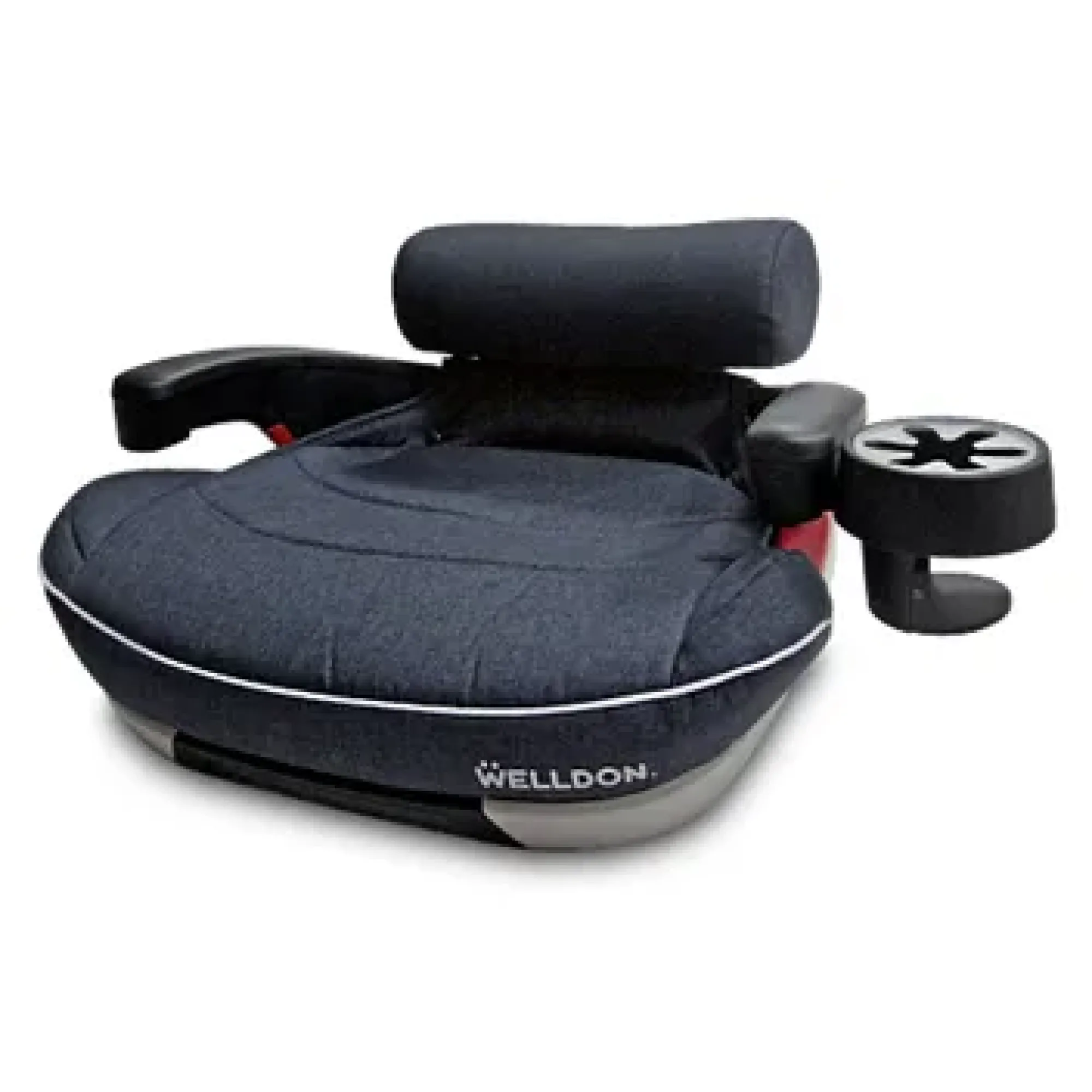 Автокресло Бустер Welldon Travel Pad IsoFix Графитовый