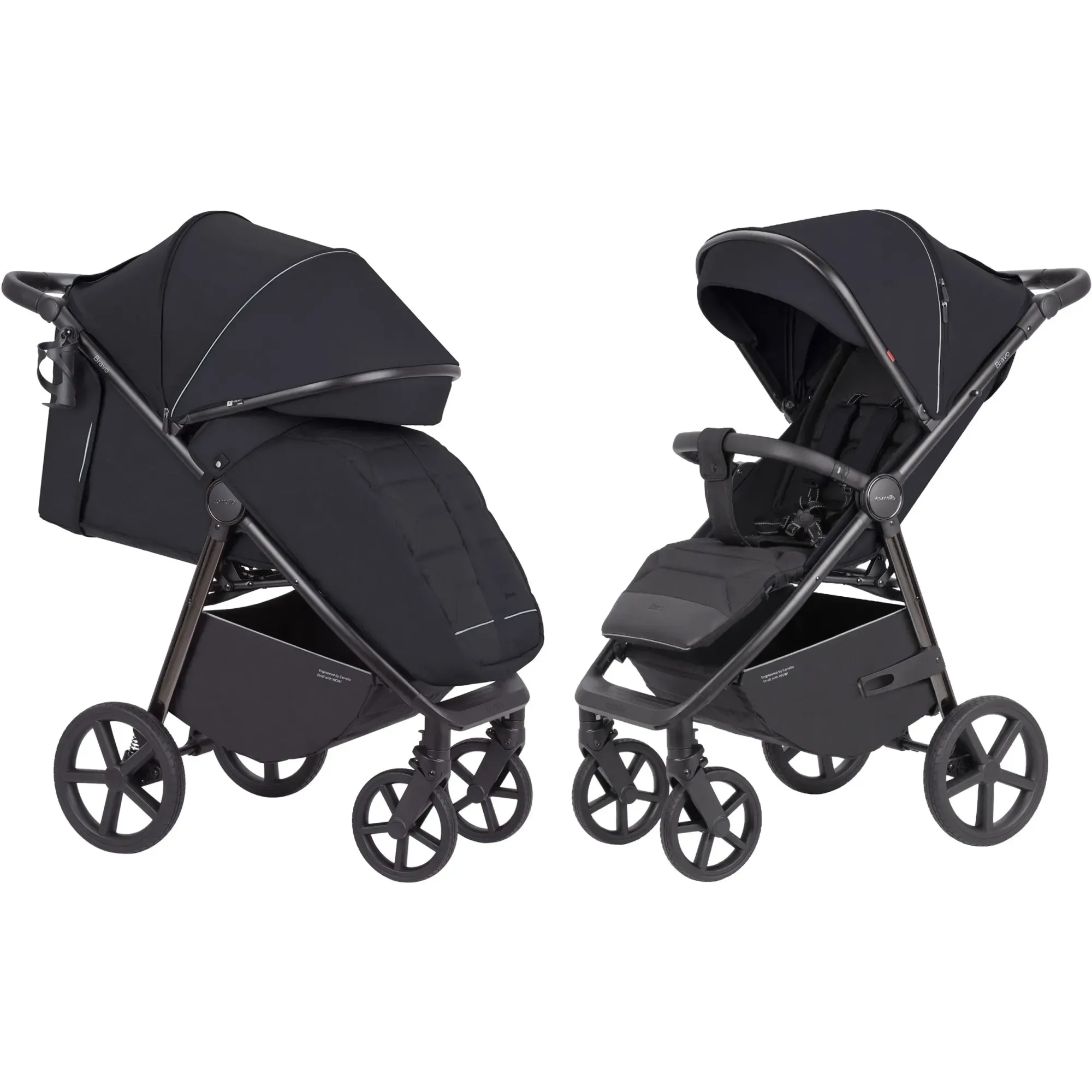Прогулянкова коляска Carrello Bravo CRL-5515 Jet Black 2024 NF