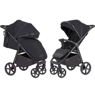 Прогулянкова коляска Carrello Bravo CRL-5515 Jet Black 2024 NF Прогулянкова коляска Carrello Bravo CRL-5515 Jet Black 2024 NF