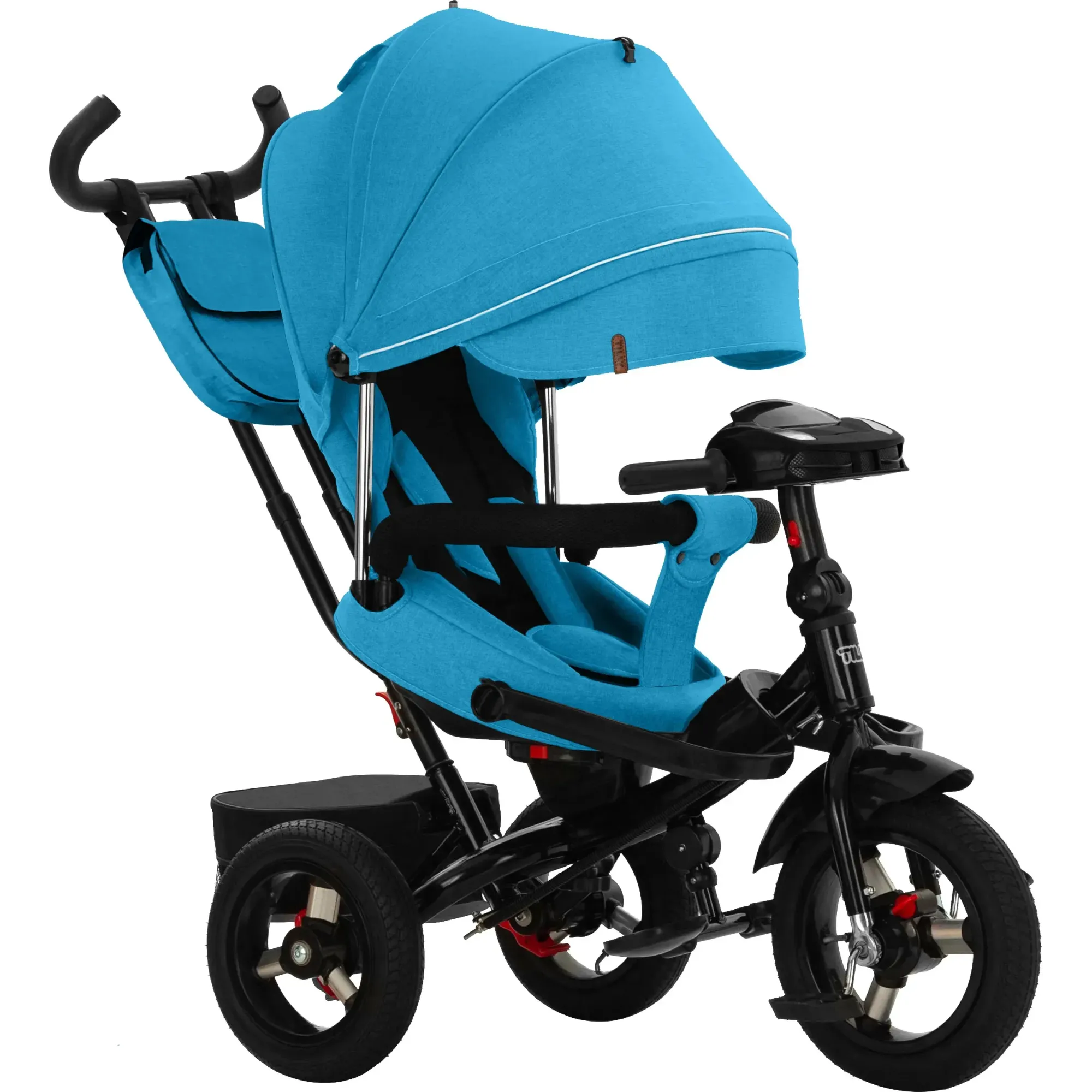 Велосипед триколісний TILLY Impulse T-386/2 Синій льон /1/