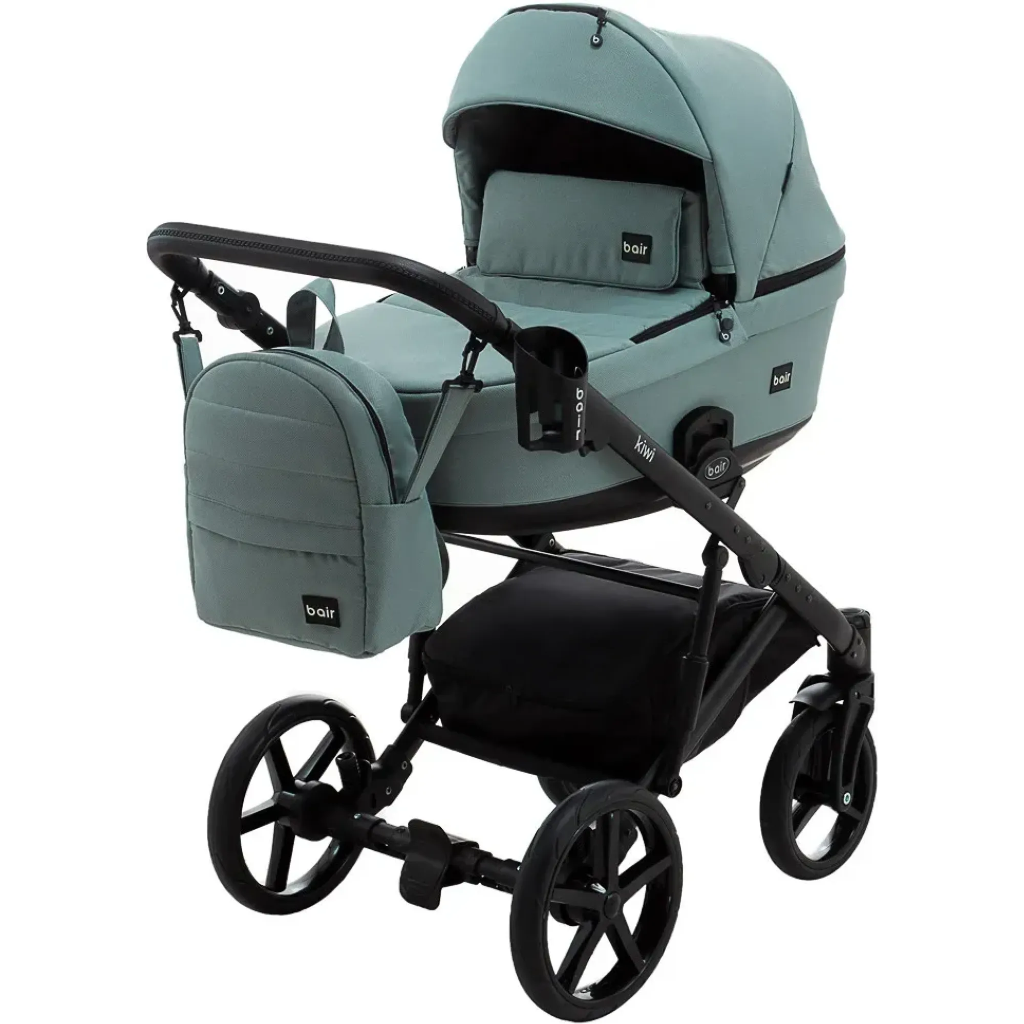 Коляска 2в1 Bair Kiwi Soft BKS-028 нефрит
