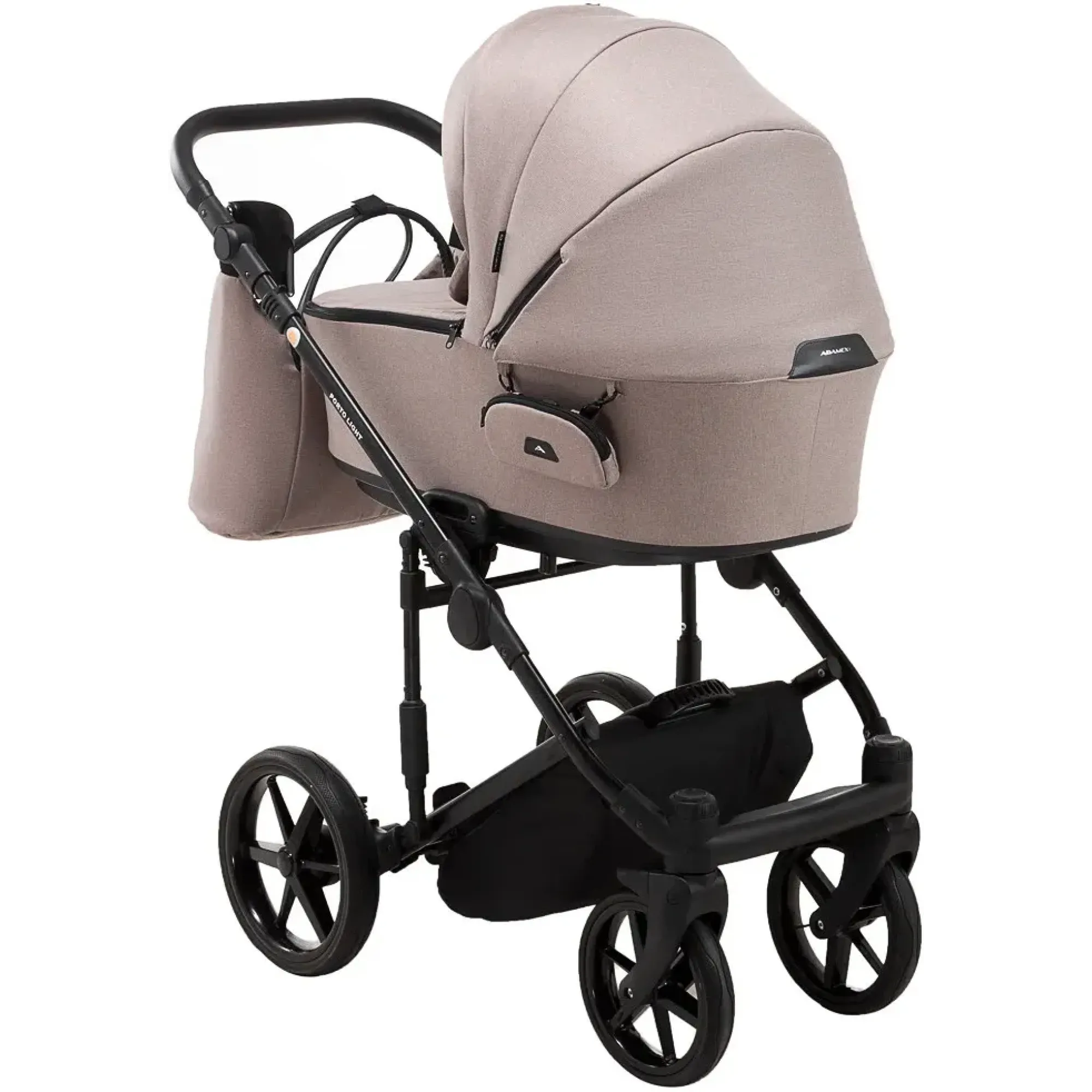 Коляска 2 в 1 Adamex Porto Light Tip TK-72 капучино