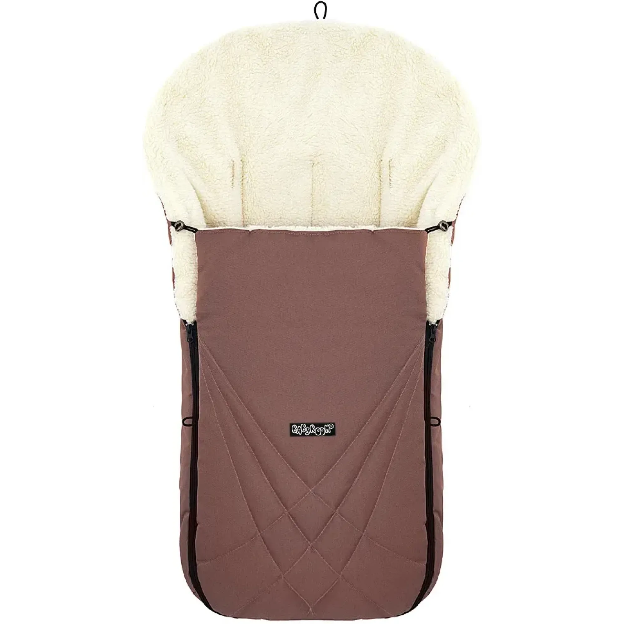 Зимовий конверт Babyroom Wool N-8 chocolate шоколад