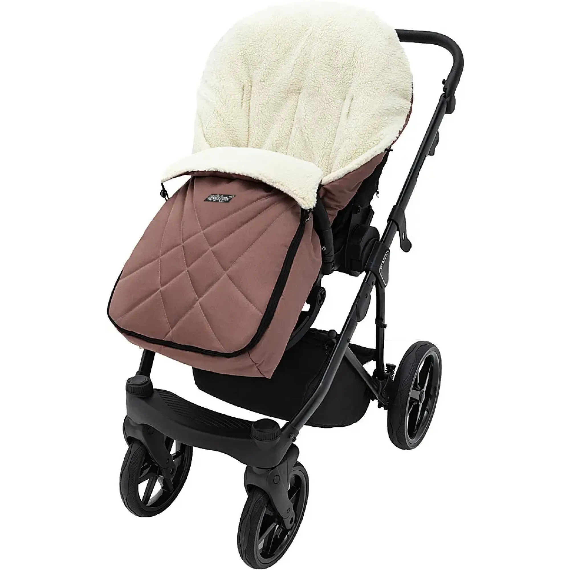 Зимовий конверт Babyroom Wool N-8 chocolate шоколад